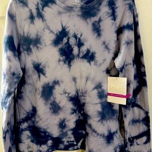 Athleta Girls (XXl) 16 NEW! Sweatshirt with hair tie!